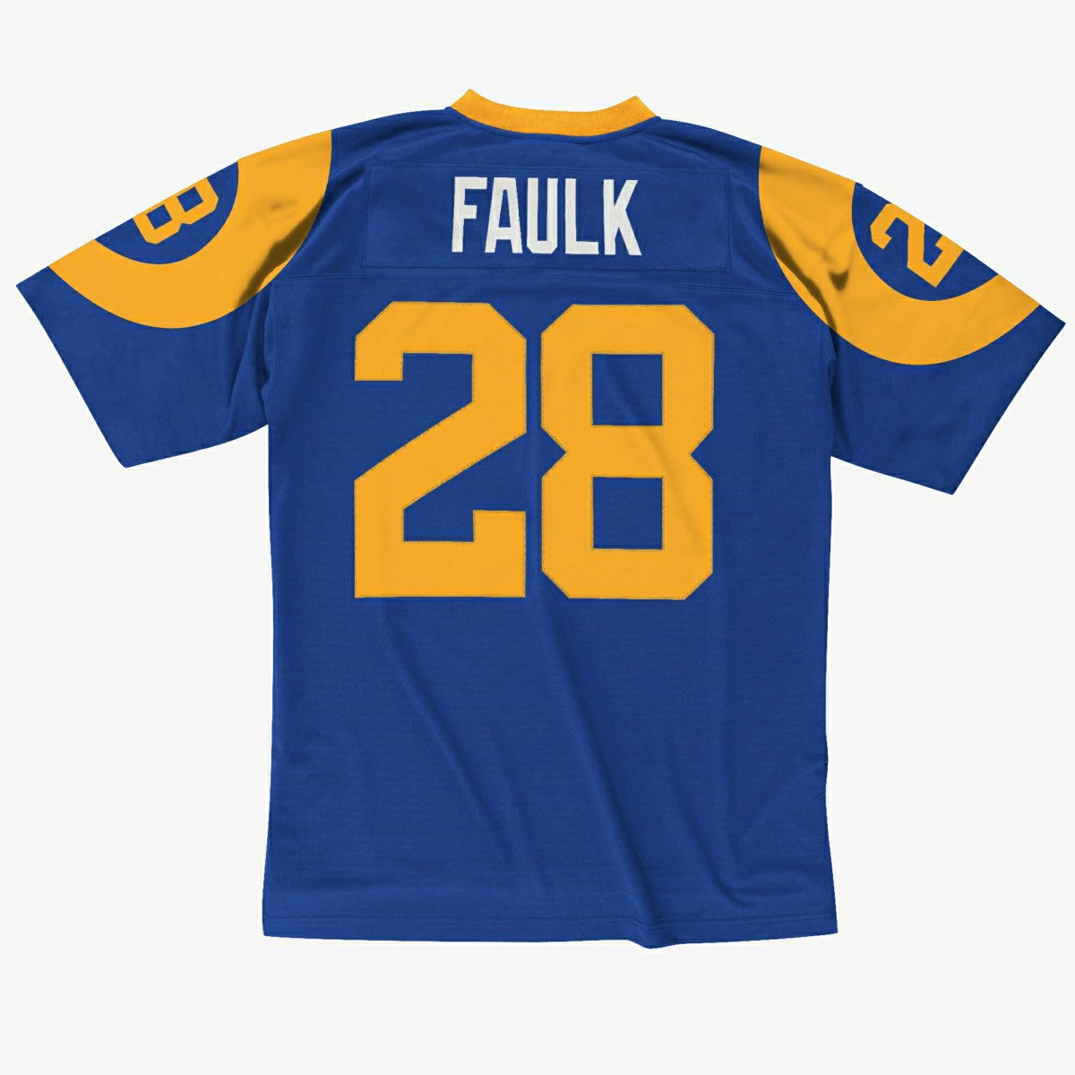 Marshall Faulk #28 St. Louis Rams 1999 Legacy Throwback NFL Jersey Blue Fashion