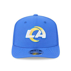 Los Angeles Rams New Era Stretch-Snap 9SEVENTY NFL Trucker Cap Blue Taass sale