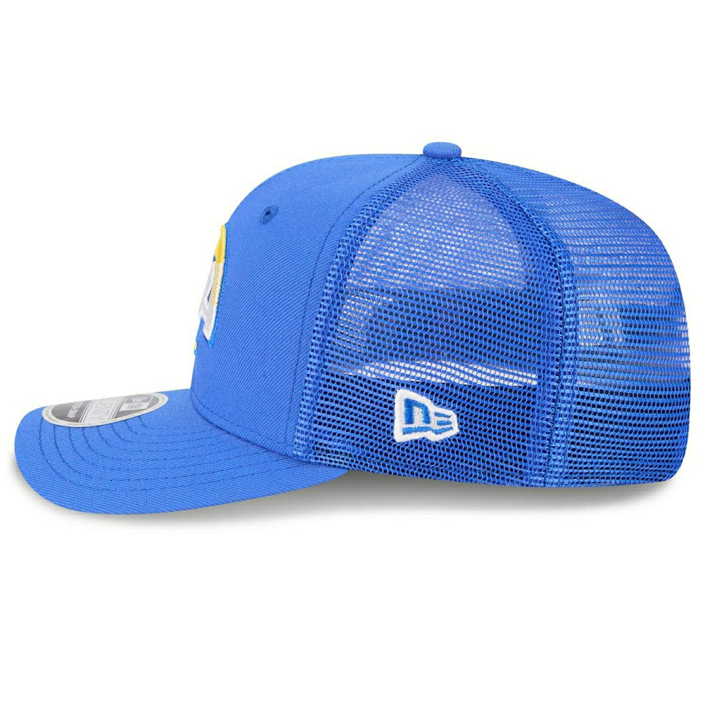 Los Angeles Rams New Era Stretch-Snap 9SEVENTY NFL Trucker Cap Blue Taass sale