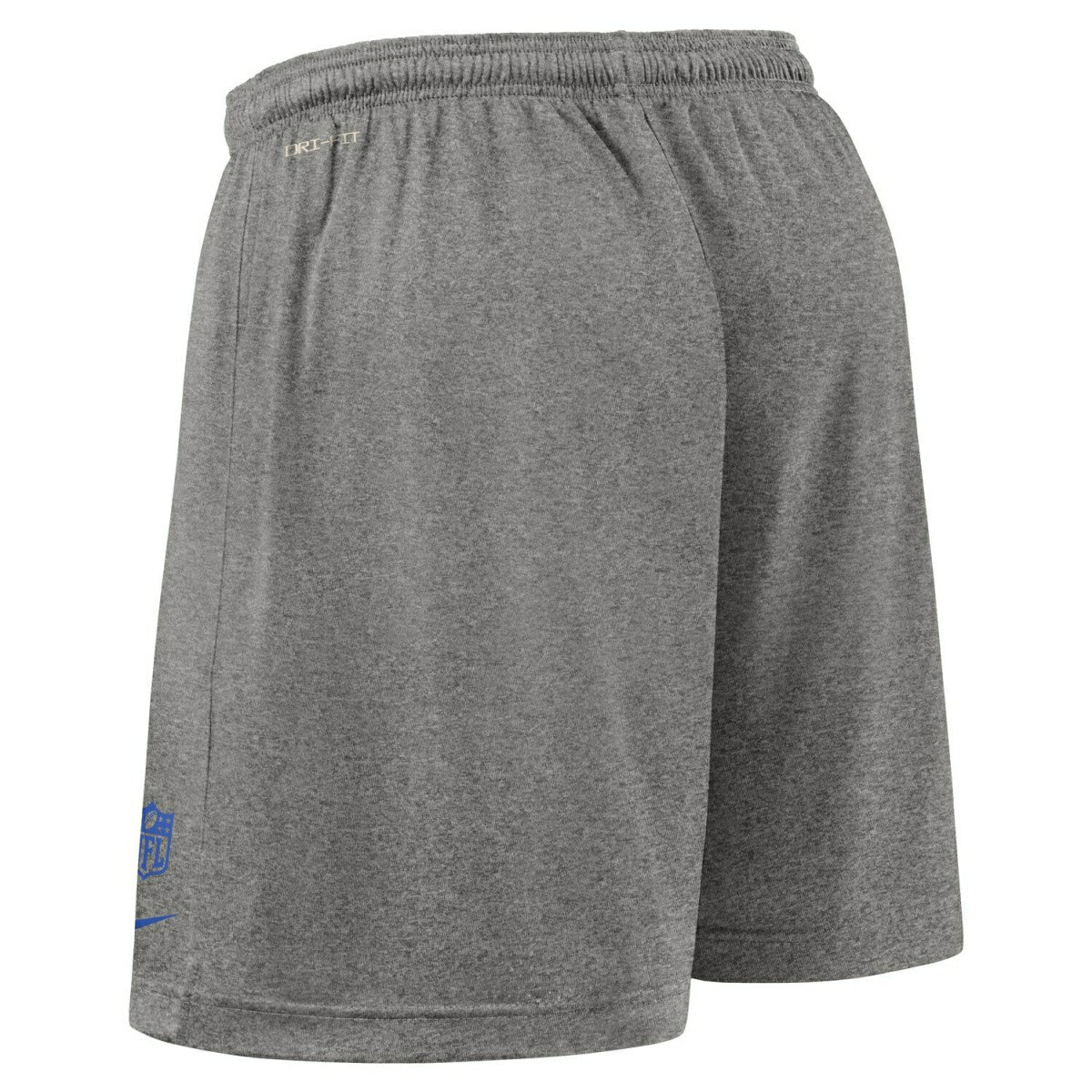 Los Angeles Rams 2025 NFL Sideline Reversible Mesh Nike Dri-FIT Shorts Blue Taass for sale