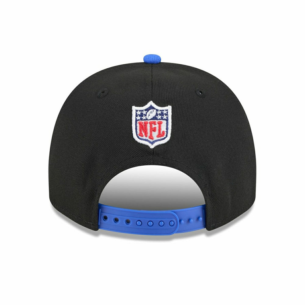 Los Angeles Rams 2025 NFL Draft New Era 9FIFTY A-Frame Snapback Cap Black Fashion