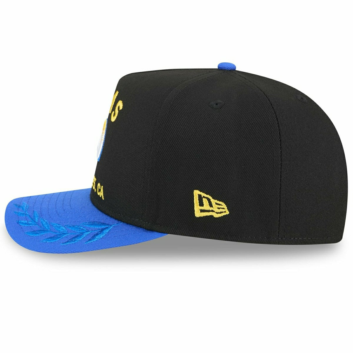 Los Angeles Rams 2025 NFL Draft New Era 9FIFTY A-Frame Snapback Cap Black Fashion