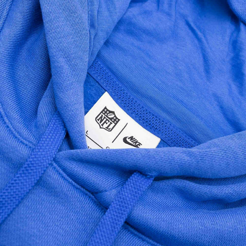 Los Angeles Rams 2023 NFL Sideline Nike Club Hoodie Blue Taass for sale