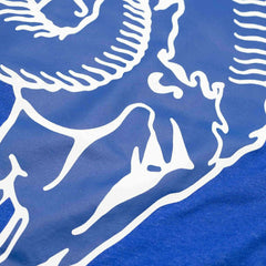 Los Angeles Rams Rewind Logo Nike Tri-Blend NFL T-Shirt Blue Taass US