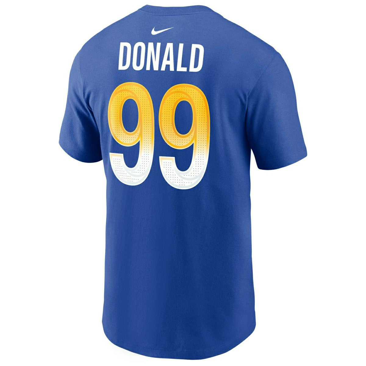 Aaron Donald #99 Los Angeles Rams Nike Player NFL T-Shirt Blue Taass for sale