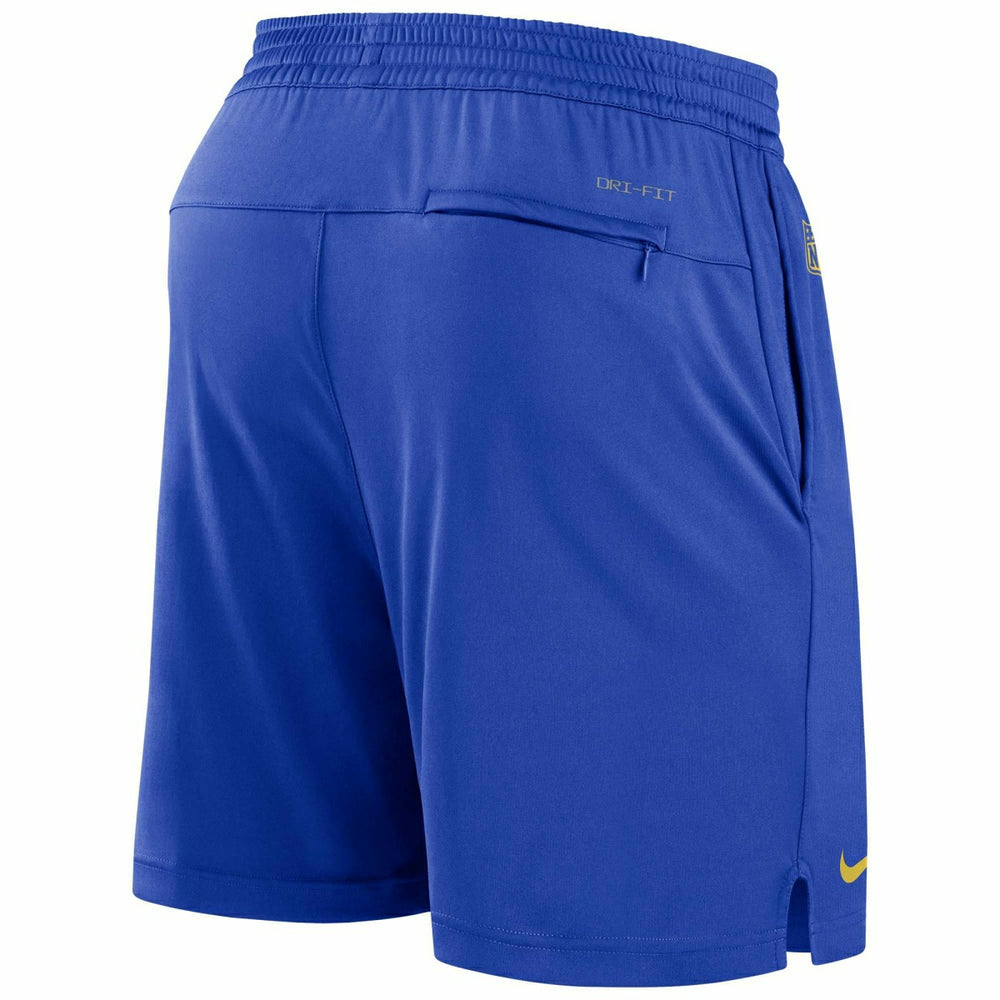 Los Angeles Rams 2023 NFL Sideline Nike Dri-FIT Shorts Blue Taass US