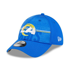 Los Angeles Rams 2023 NFL Training Camp New Era 39THIRTY Flex Cap Blue Fashion