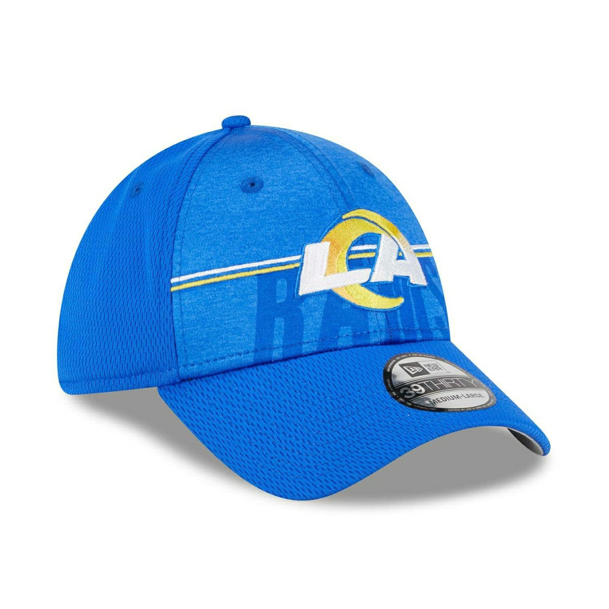 Los Angeles Rams 2023 NFL Training Camp New Era 39THIRTY Flex Cap Blue Fashion