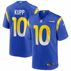 Cooper Kupp #10 Los Angeles Rams Nike Game NFL Football Jersey Blue Lifestyle