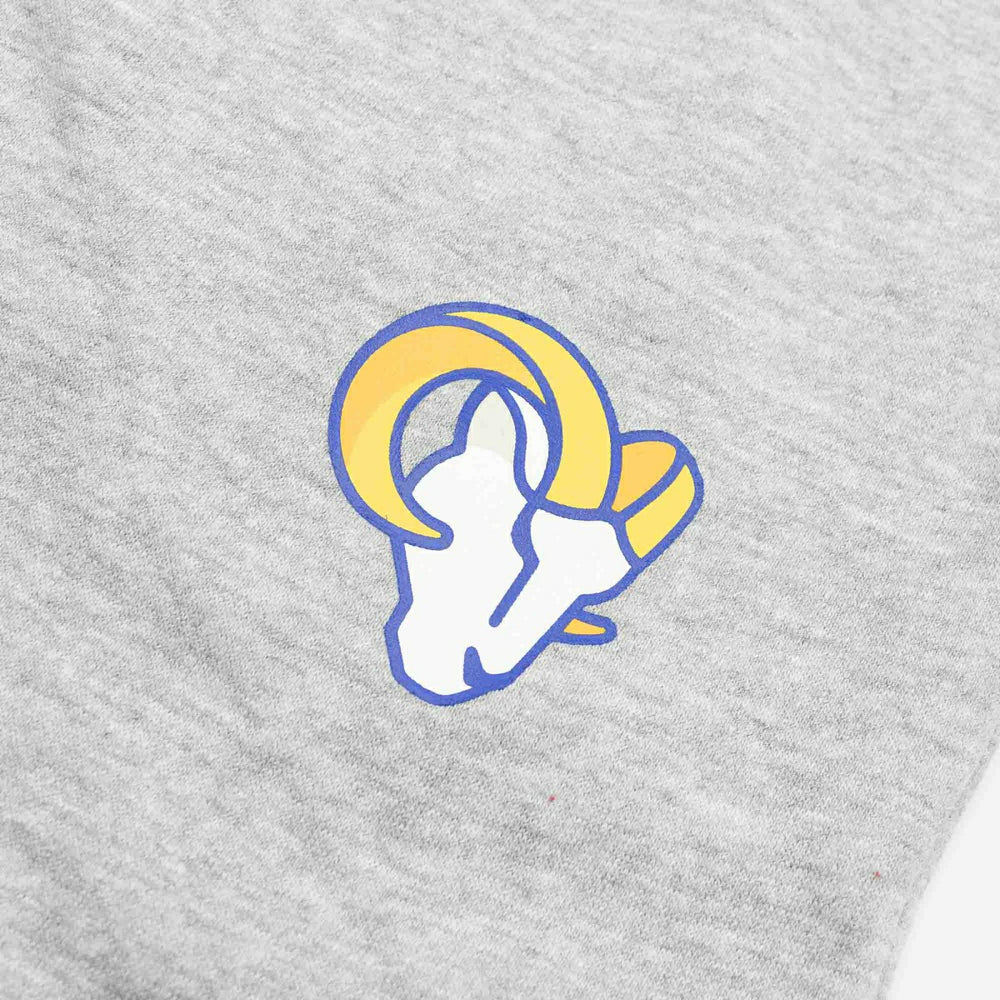 Los Angeles Rams Logo Fanatics NFL Jogger Sweatpants Gray Taass sale