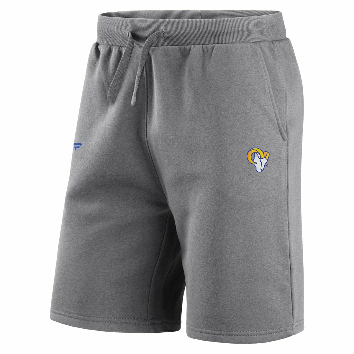 Los Angeles Rams Primary Logo NFL Sweat Shorts Gray Taass for sale