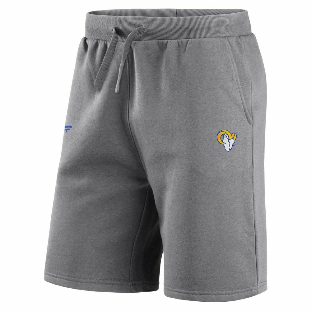 Los Angeles Rams Primary Logo NFL Sweat Shorts Gray Taass for sale