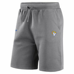 Los Angeles Rams Primary Logo NFL Sweat Shorts Gray Taass for sale