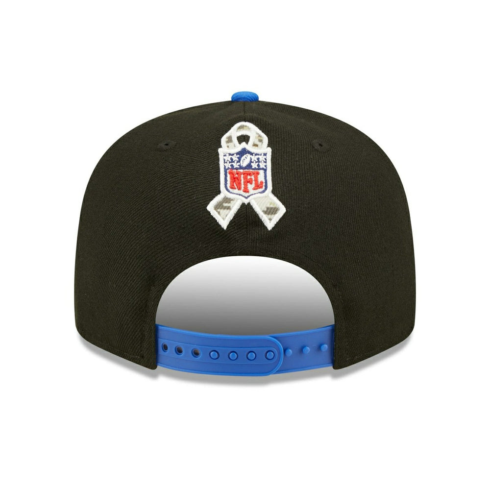 Los Angeles Rams 2022 NFL On-Field Salute to Service New Era 9FIFTY Snapback Cap Fashion