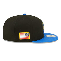 Los Angeles Rams 2022 NFL On-Field Salute to Service New Era 9FIFTY Snapback Cap Fashion