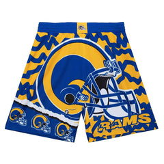 Los Angeles Rams Mitchell & Ness Jumbotron 2.0 NFL Shorts Taass for sale
