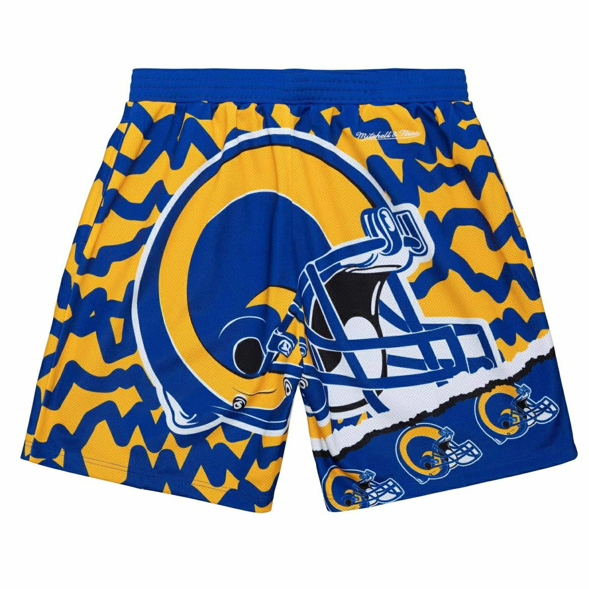 Los Angeles Rams Mitchell & Ness Jumbotron 2.0 NFL Shorts Taass for sale