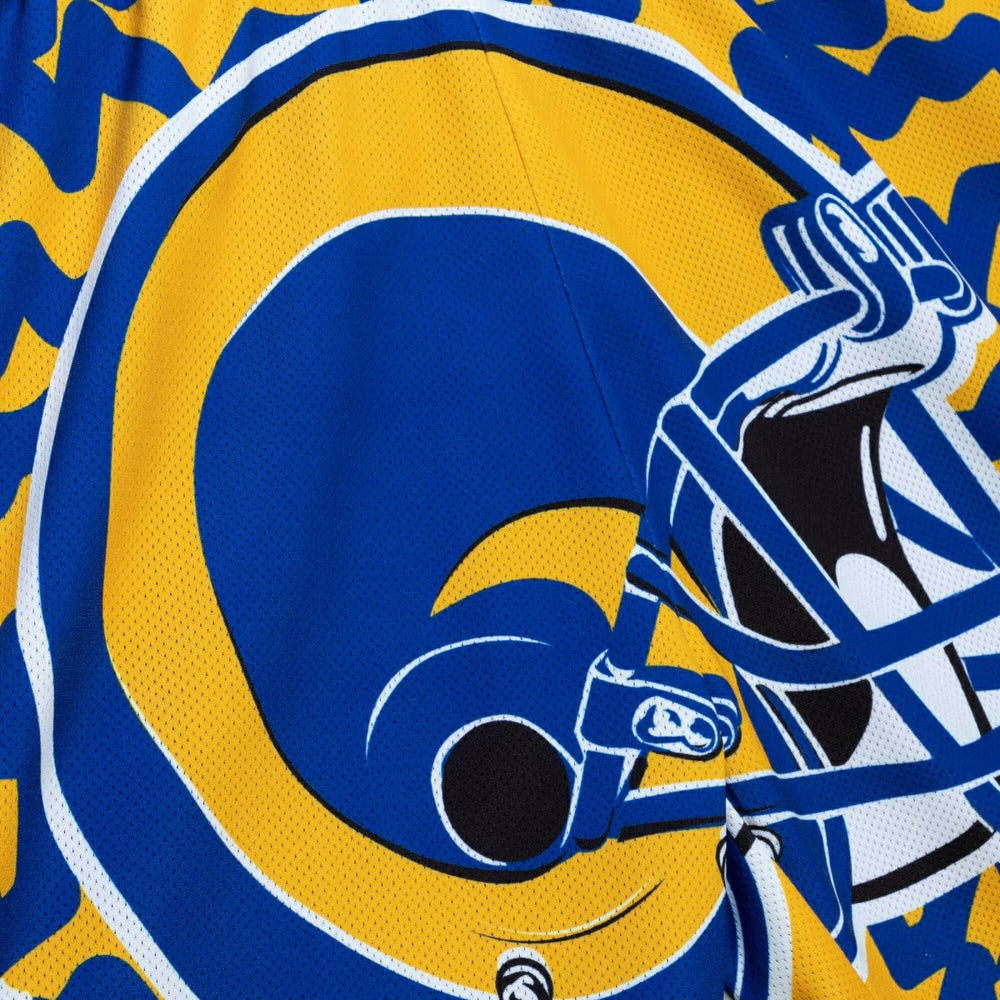 Los Angeles Rams Mitchell & Ness Jumbotron 2.0 NFL Shorts Taass for sale