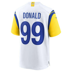 Aaron Donald #99 Los Angeles Rams Nike Game NFL Football Jersey White Classic