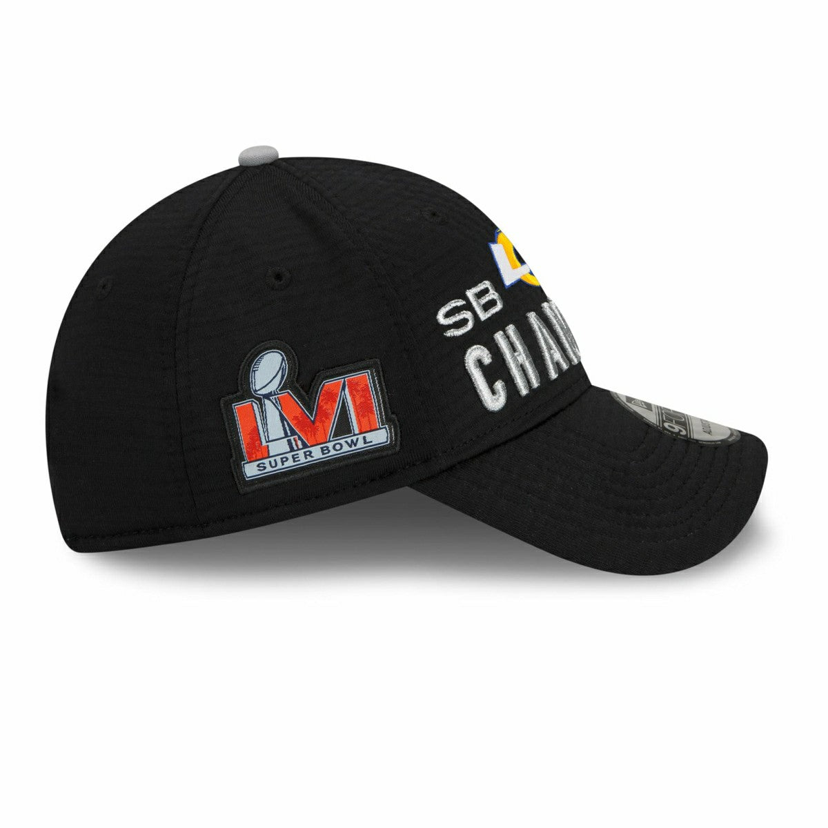 Los Angeles Rams Super Bowl LVI Champions Locker Room New Era 9FORTY NFL Cap Taass sale