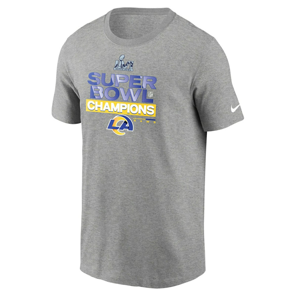 Los Angeles Rams Super Bowl LVI Champions Locker Room Nike NFL T-Shirt Taass US