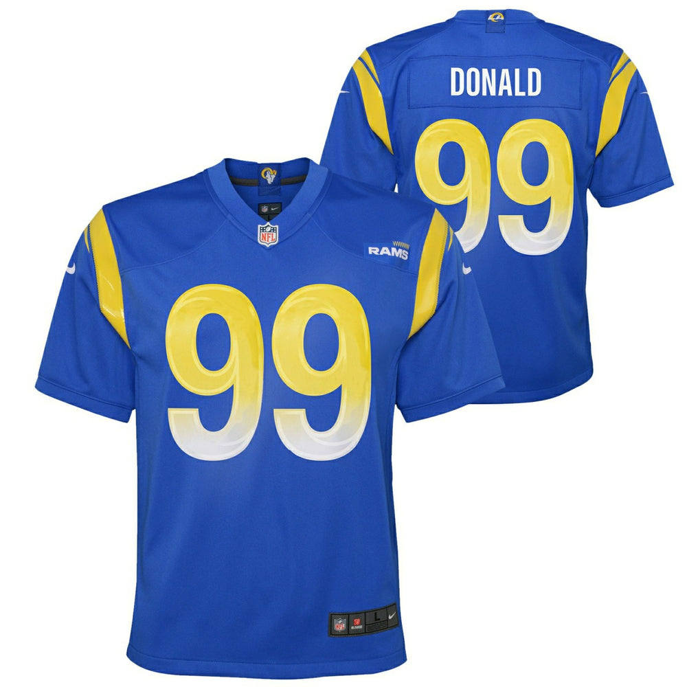 Aaron Donald #99 Los Angeles Rams Nike Game NFL Jersey Blue (YOUTH) Fashion