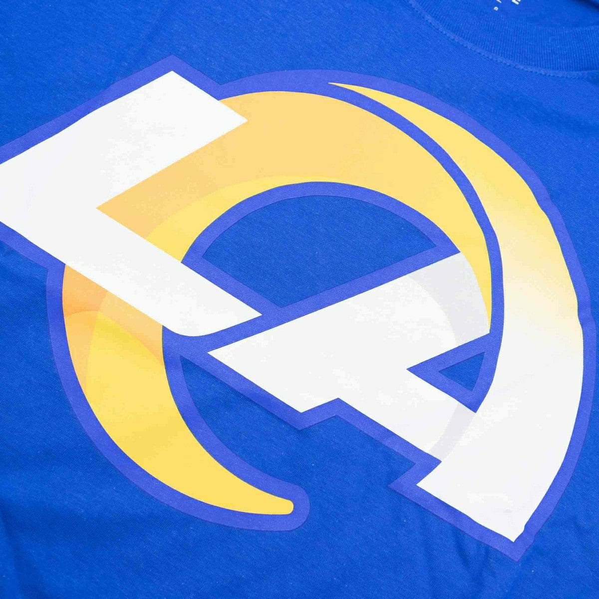 Los Angeles Rams Nike Essential Logo NFL T-Shirt Blue Taass sale