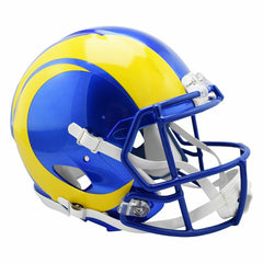 Los Angeles Rams Riddell Authentic NFL Speed Full Size Helmet Lifestyle