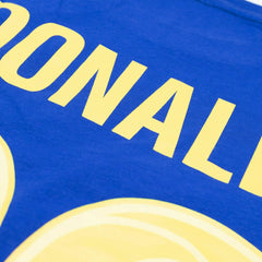 Aaron Donald #99 Los Angeles Rams Iconic Player NFL T-Shirt Blue Taass sale