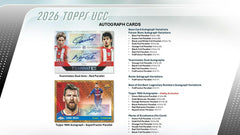 2025/26 Topps UEFA Club Competitions Football Hobby Box Taass for sale