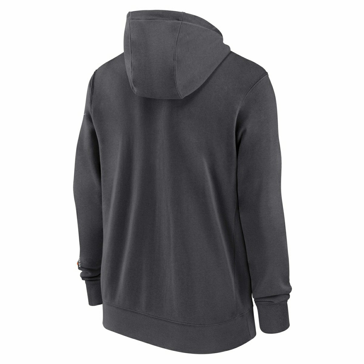Miami Dolphins Playbook NFL Full-Zip Fleece Hoodie Anthracite Fashion