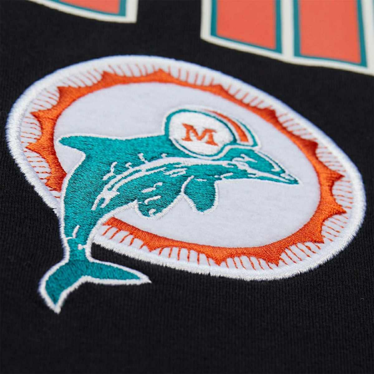 Miami Dolphins NFL Throw it Back T-Shirt Black Taass for sale