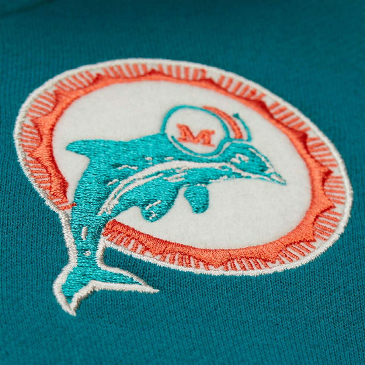 Miami Dolphins Courtside Fleece Full-Snap NFL Jacket Taass US