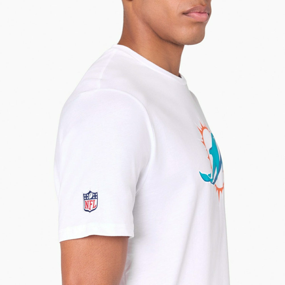 Miami Dolphins Team Logo Football NFL T-Shirt Taass for sale