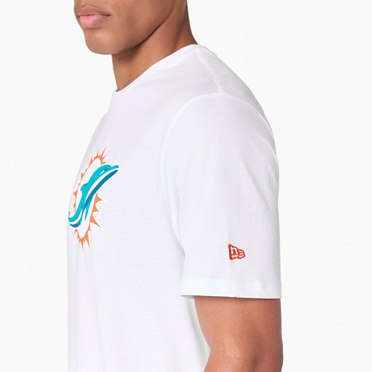 Miami Dolphins Team Logo Football NFL T-Shirt Taass for sale