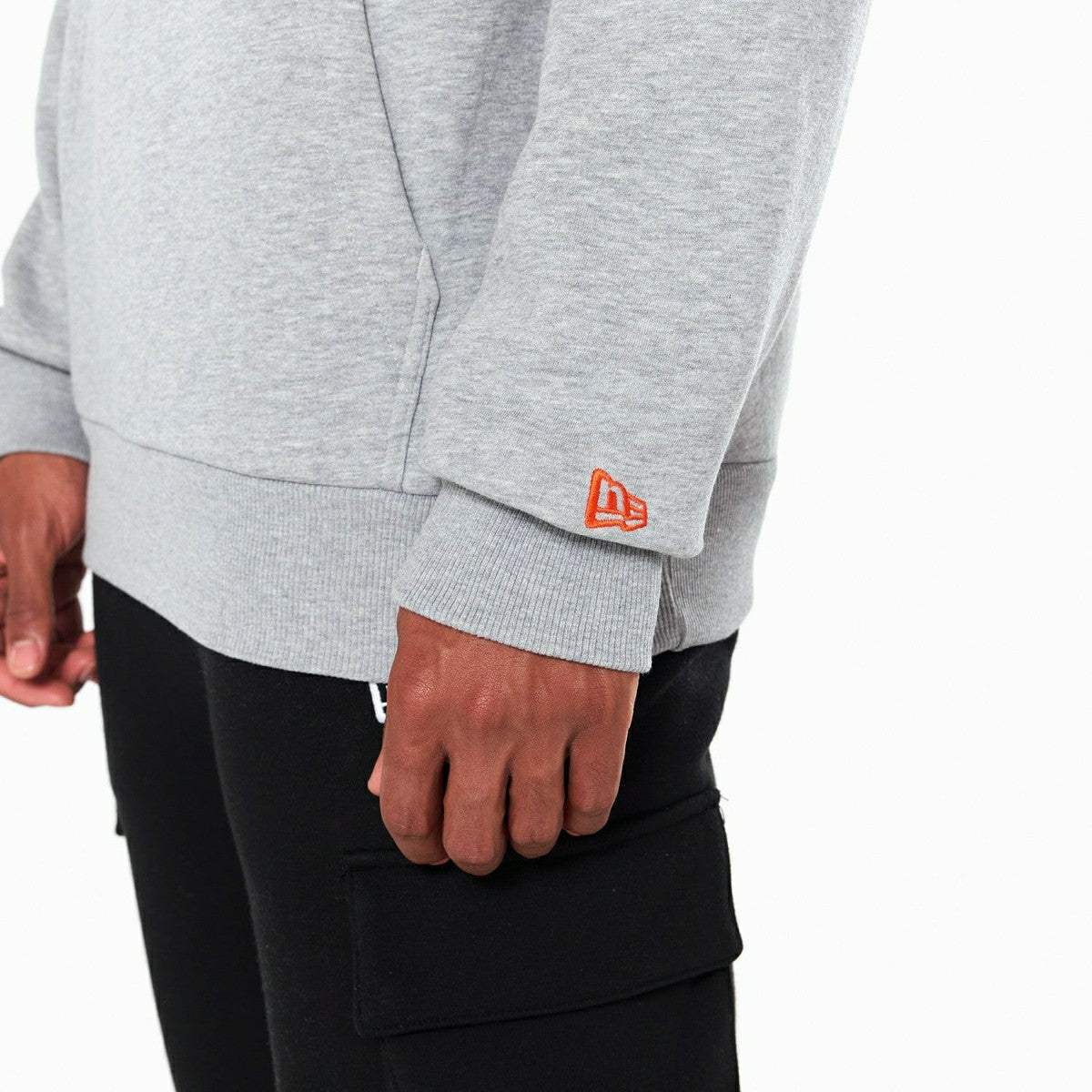 Miami Dolphins Logo Hoodie NFL Sweatshirt Grey Taass US