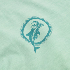 Miami Dolphins L&L '89 Classics NFL T-Shirt Mint Green Lifestyle