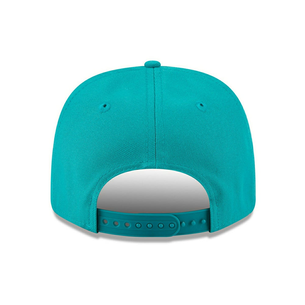 Miami Dolphins Historic Logo NFL Stated 9SEVENTY Stretch-Snap Cap Aqua Taass US