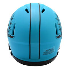 Miami Dolphins Rave Alternate NFL Speed Mini Helmet Teal Lifestyle