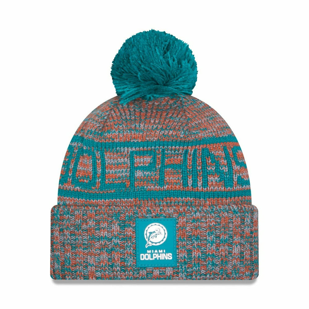 Miami Dolphins Throwback 2025 NFL Sideline Sport Knit Hat Taass sale