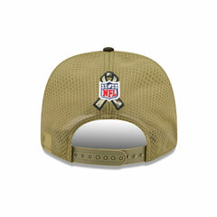 Miami Dolphins 2025 NFL Salute to Service 9SEVENTY Trucker Snapback Cap Olive Taass US