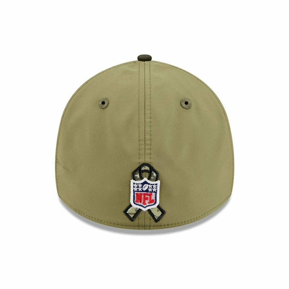 Miami Dolphins 2025 NFL Salute to Service 39THIRTY Flex Cap Olive Classic