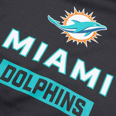 Miami Dolphins Toss Sweep Therma-FIT NFL Hoodie Anthracite Taass US