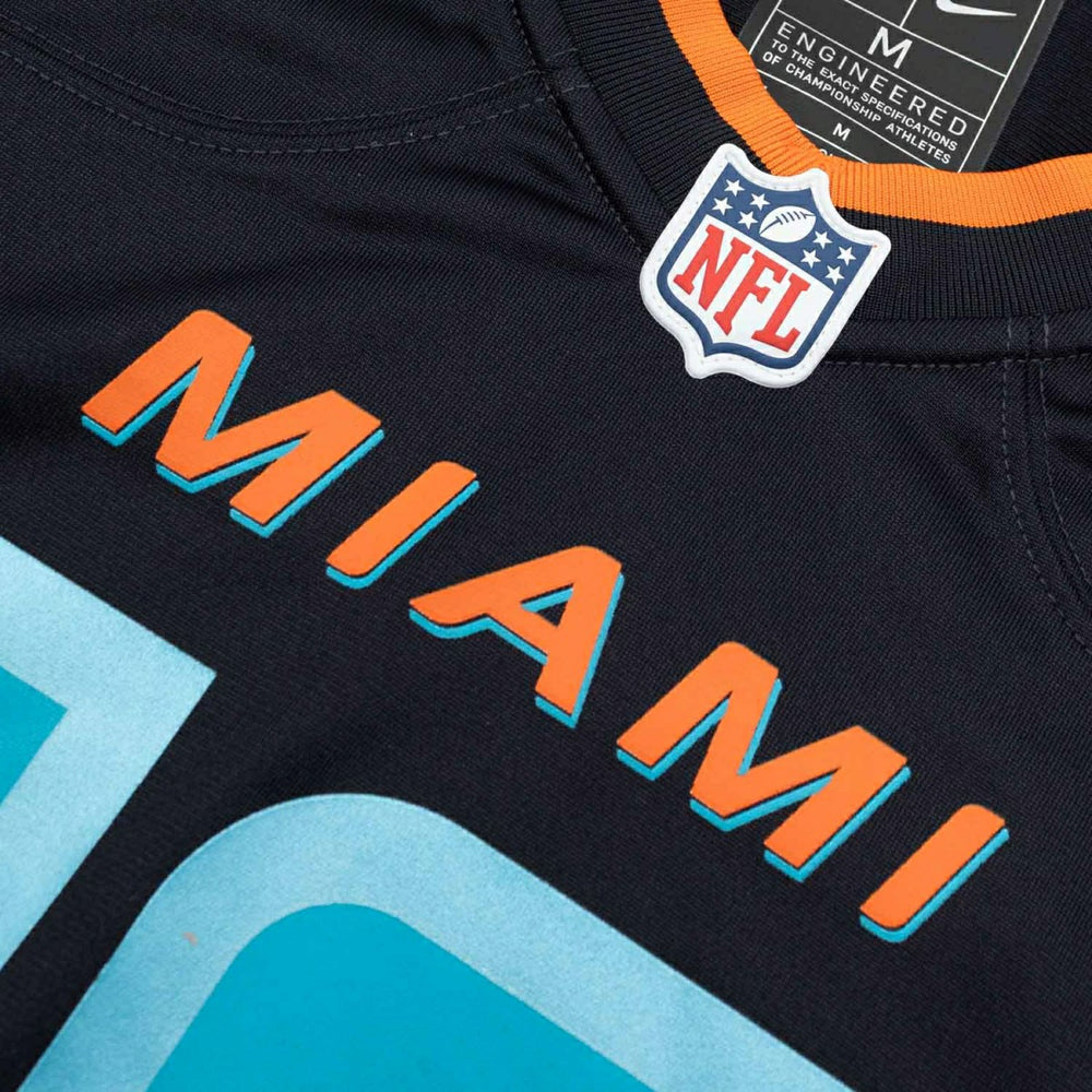 Tyreek Hill #10 Miami Dolphins 2025 Rivalries Game NFL Jersey Navy Classic