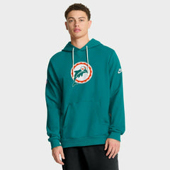 Miami Dolphins 2025 NFL Sideline Nike Vintage Alternate Hoodie Aqua Lifestyle