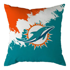 Miami Dolphins Brush NFL Cushion Taass for sale