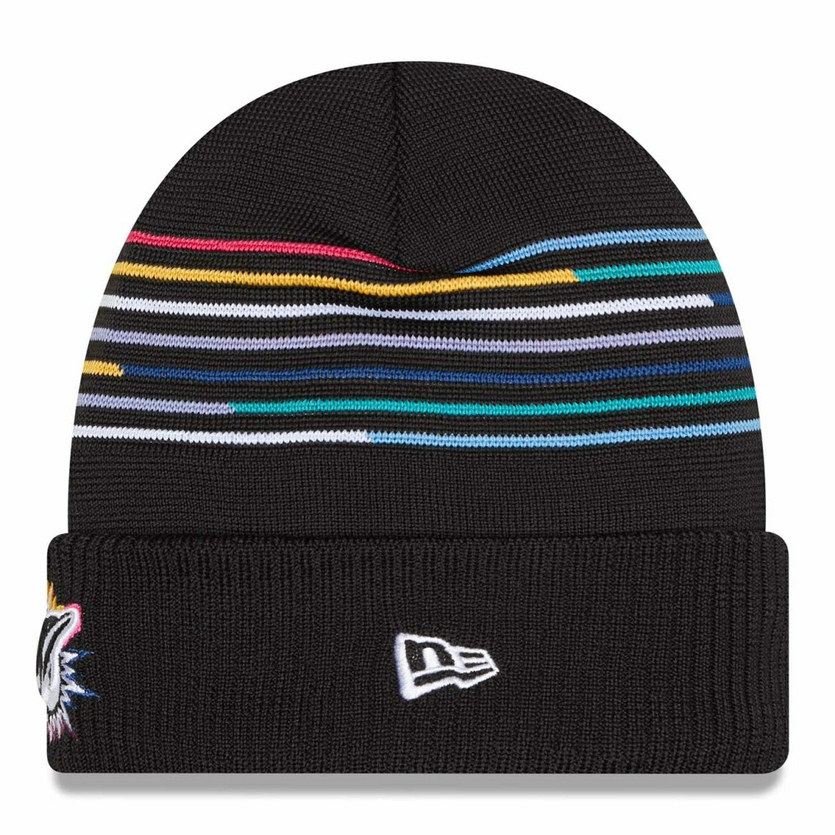 Miami Dolphins 2025 NFL Crucial Catch New Era Knit Hat Lifestyle
