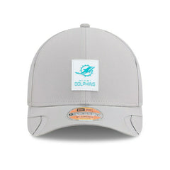 Miami Dolphins 2025 NFL On-Field Sideline 9FORTY M-Crown Cap CW Grau Fashion