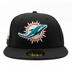 Miami Dolphins Perfect Season Anniversary 59FIFTY Fitted NFL Cap Black Taass for sale