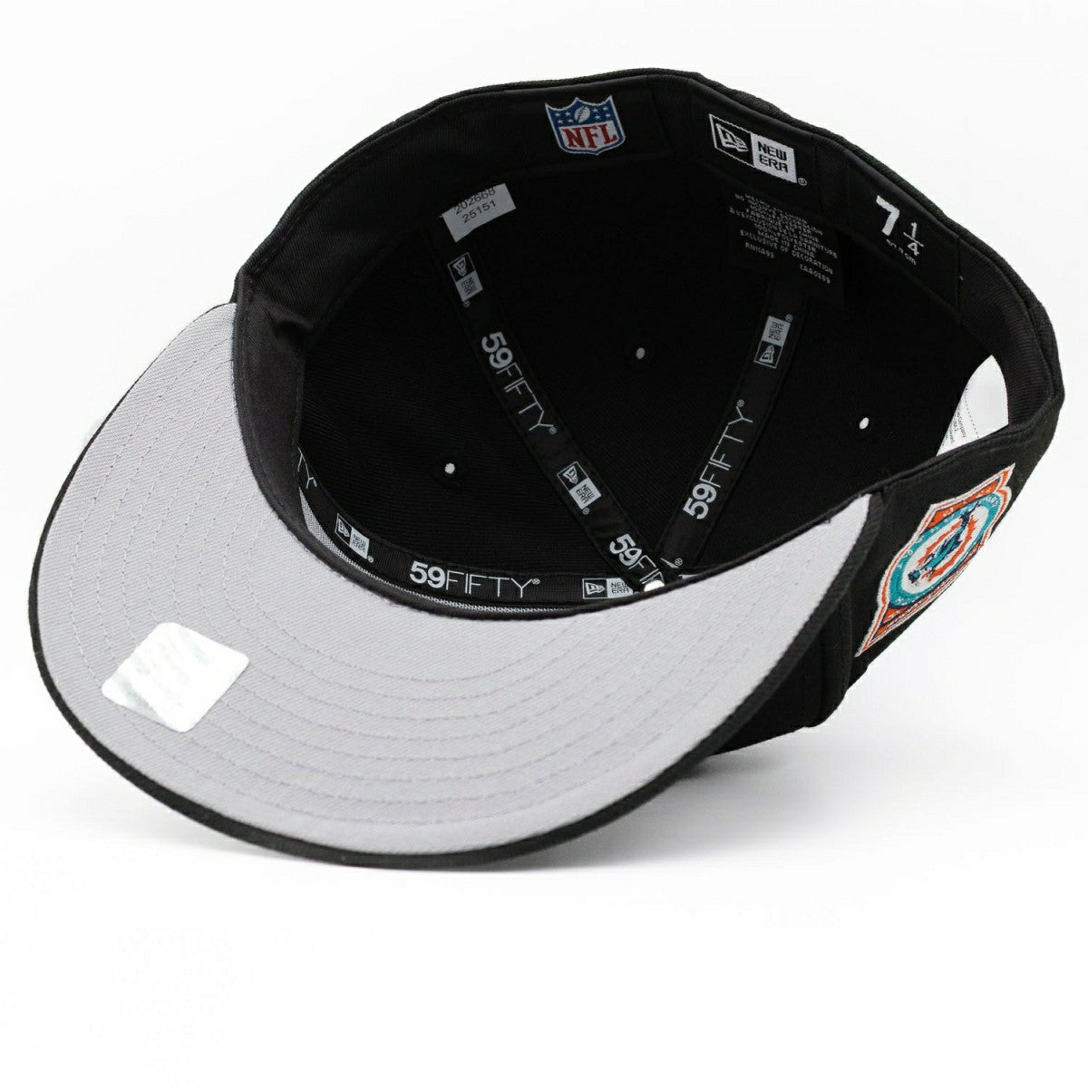 Miami Dolphins Perfect Season Anniversary 59FIFTY Fitted NFL Cap Black Taass for sale